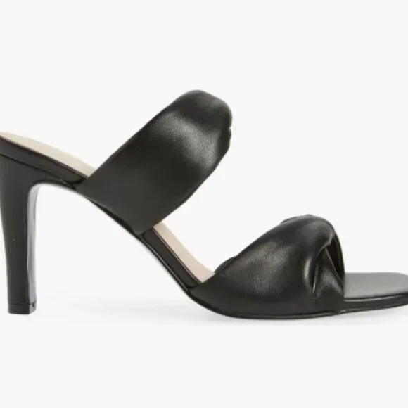 Reiss Black Eliza Sandal - Picture 9 of 10